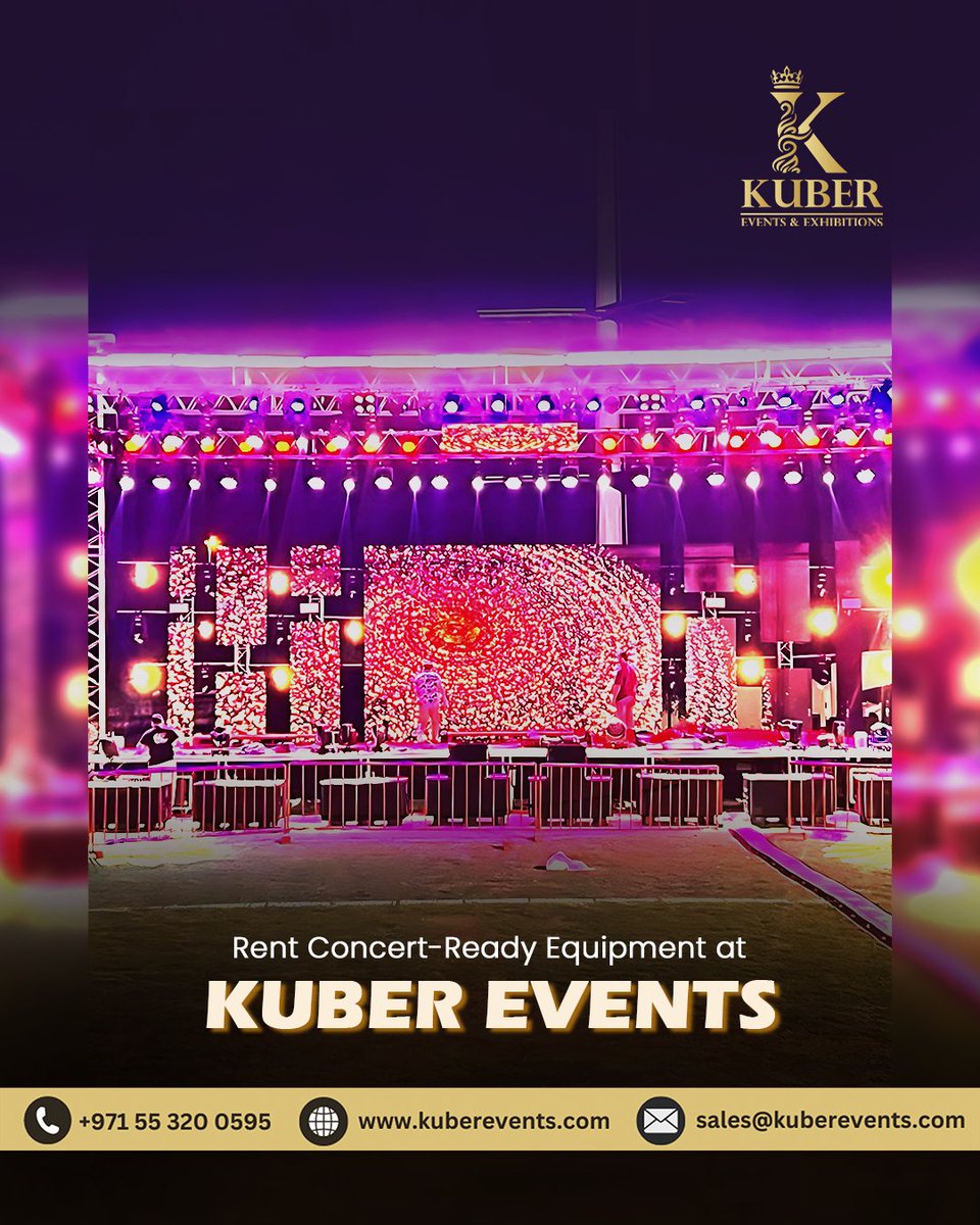 KuberEventsDXB's tweet image. From stage to truss, LED walls to audio systems, we’ve got it all covered.
📞 +971 55 320 0595
🌐 kuberevents.com
📩 sales@kuberevents.com
#KuberEvents #LEDFloorDesign #EventLighting #PartyLights #EventProductionDubai #DubaiEvents #EventSolutions #LuxuryEvents