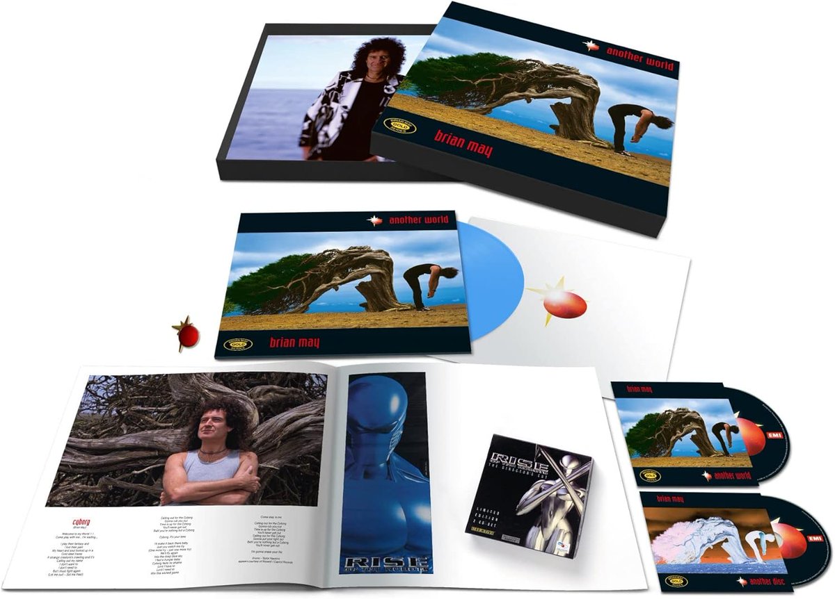 #SHOP | ANOTHER WORLD (Deluxe Collector's Boxed Set Edition) di <a href="/DrBrianMay/">Dr. Brian May</a> ora disponibile su #Amazon #Italia al prezzo minimo storico di 29,37€, spedizione inclusa.

🛒 amzn.to/45MZQD8