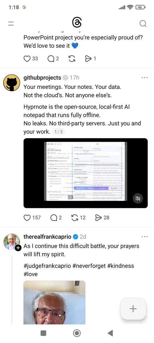 suvodeep_dev's tweet image. Just discovered Hyprnote — an open-source, local-first AI notepad.
✅ Runs fully offline
✅ No cloud, no leaks
✅ Your notes = your data
#learningcoding