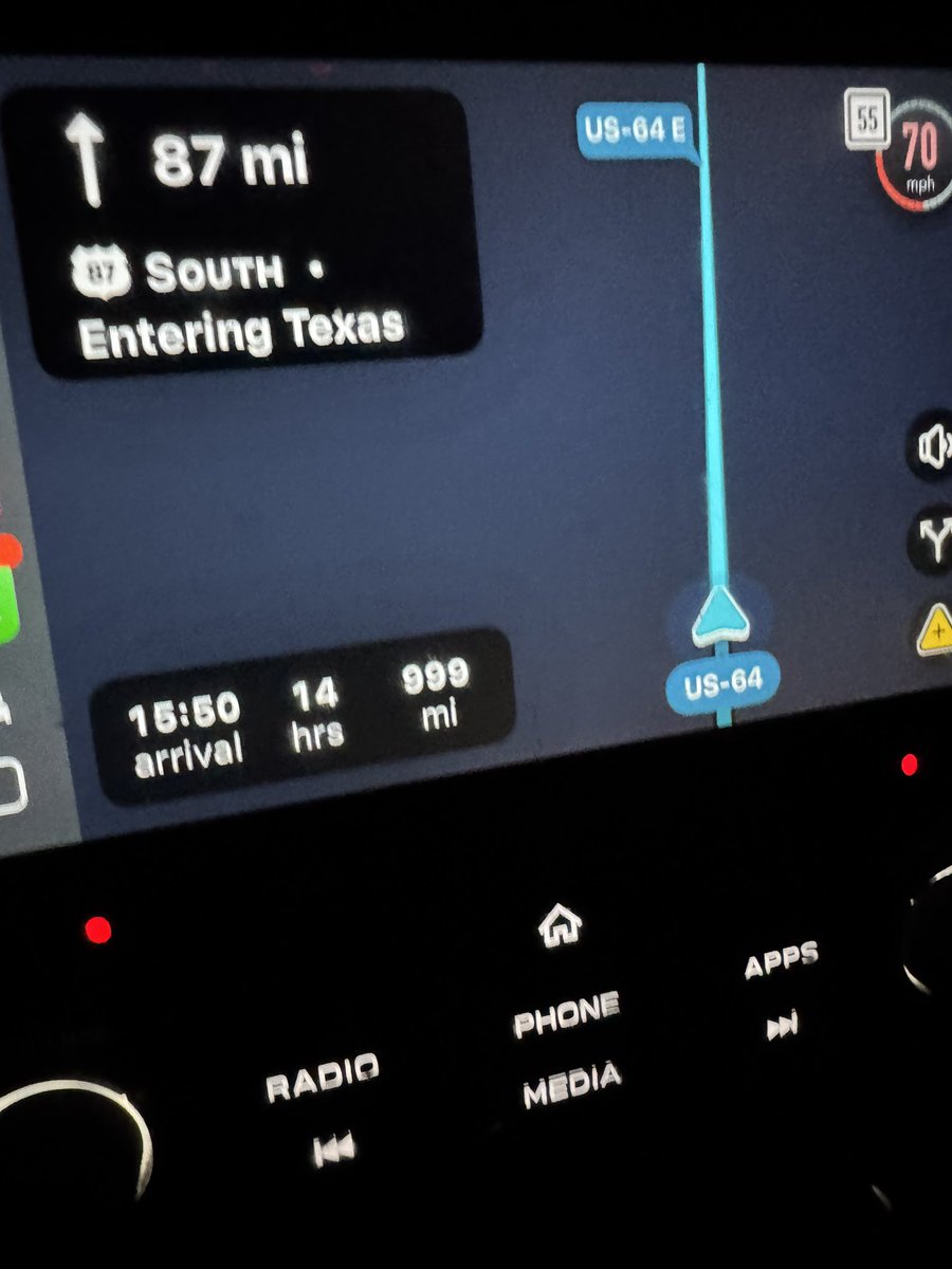 250 miles down 1000 miles to go. #Starbase , #RocketRanch