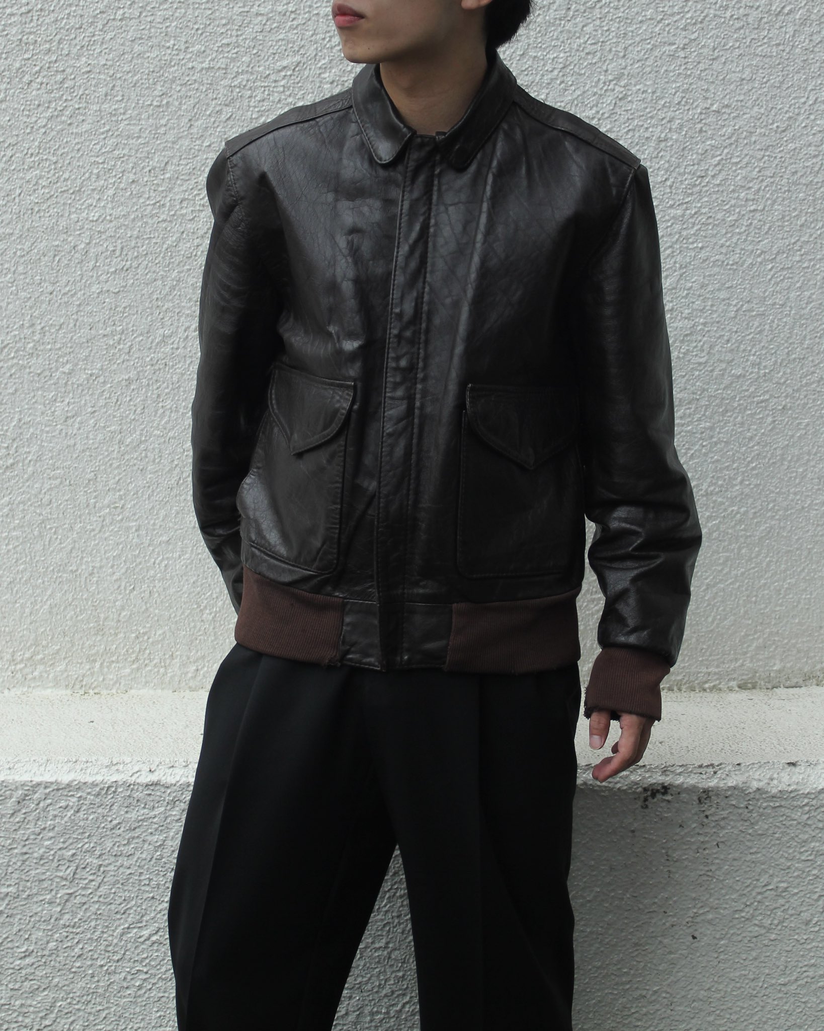 SUPER JUNIOR D&E ウニョク LEATHER BLOUSON SUPER JUNIOR D&E ウニョク LEATHER BLOUSON SUPER JUNIOR D&E