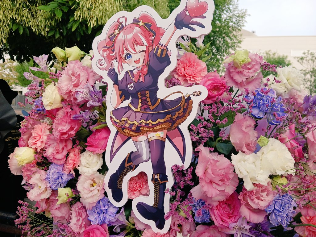 furafura_anko's tweet image. 【ご報告】
この度、NANASHIFES2025JACKPOTを記念して、季咲あんこ様にフラワースタンドをお送りさせて頂きました！

皆様のおかげで素敵なフラスタをお届けすることができました！

ご参加いただきました皆様、本当にありがとうございました！

#ななしふぇす2025
#季咲あんこ