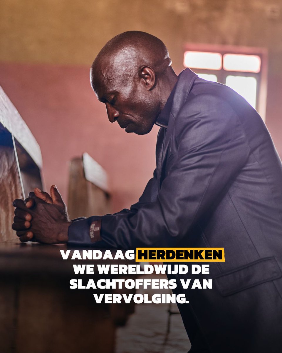 🤍 Vandaag herdenken we alle slachtoffers van geloofsgeweld. Wereldwijd worden 380 miljoen christenen vervolgd. Achter elk cijfer schuilt een naam en een verhaal. In juni werden in Nigeria meer dan 200 christenen vermoord. Lees ons artikel via de link in de comments.