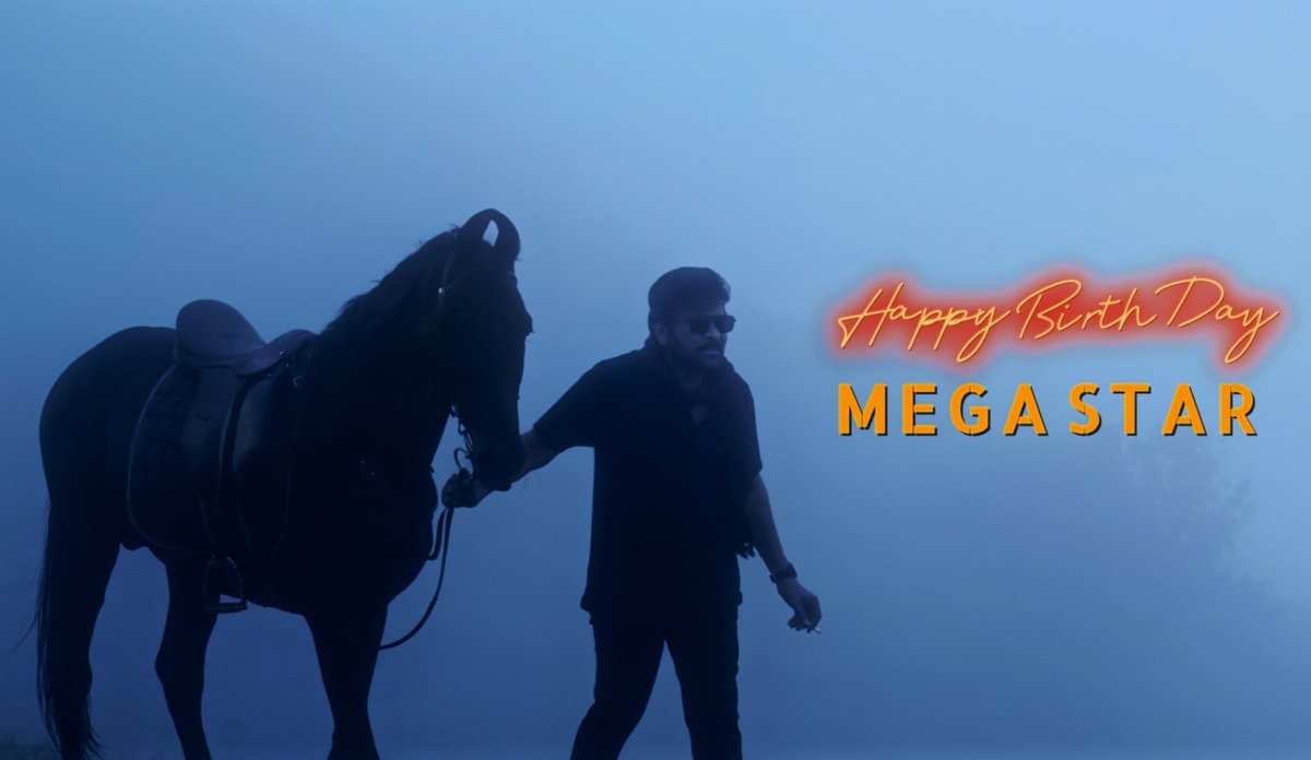 NewsManSyRa's tweet photo. Happy Birthday, Chiranjeevi garu – our timeless inspiration and forever Megastar! 🎉❤️
Many more opportunities to inspire millions with your art and humanity. Wishing you endless years of spreading positivity, love, and cinematic magic. #megastar #Chiranjeevi @KChiruTweets https://t.co/RcbgAI9vds