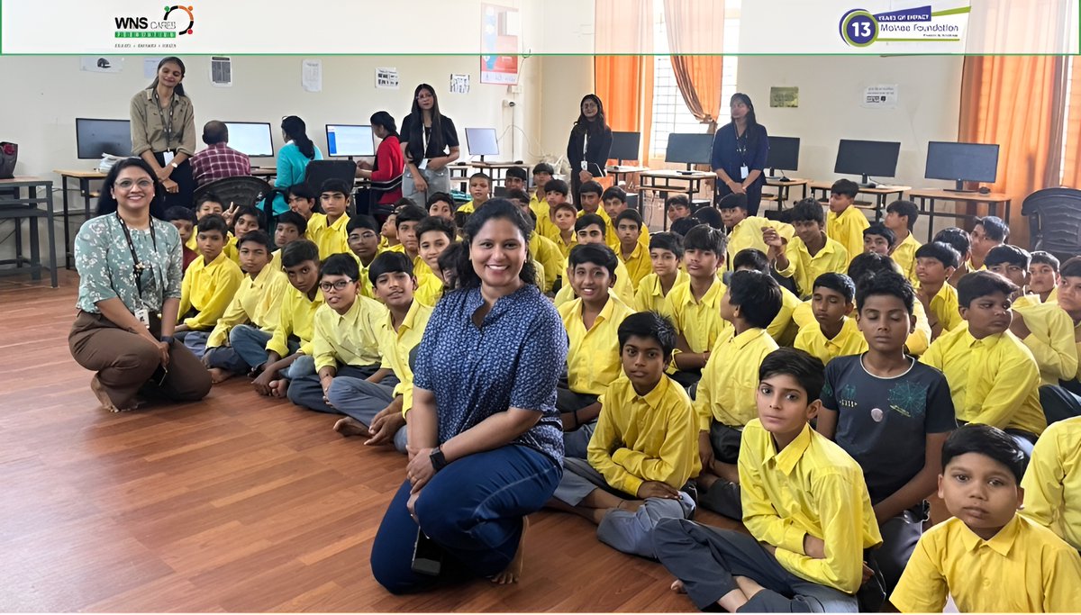 moineeorg's tweet photo. 💻🫧 In Indore, 6 WNS employee volunteers empowered communities with lessons on Health & Hygiene and Microsoft Word basics.
Part of the Computer Literacy Program by @WnsWcf , implemented by #MoineeFoundation.
#Indore #ComputerLiteracy #WNSGEMS #LearnWithWCF #EducatingFutures https://t.co/epojvl9K2C