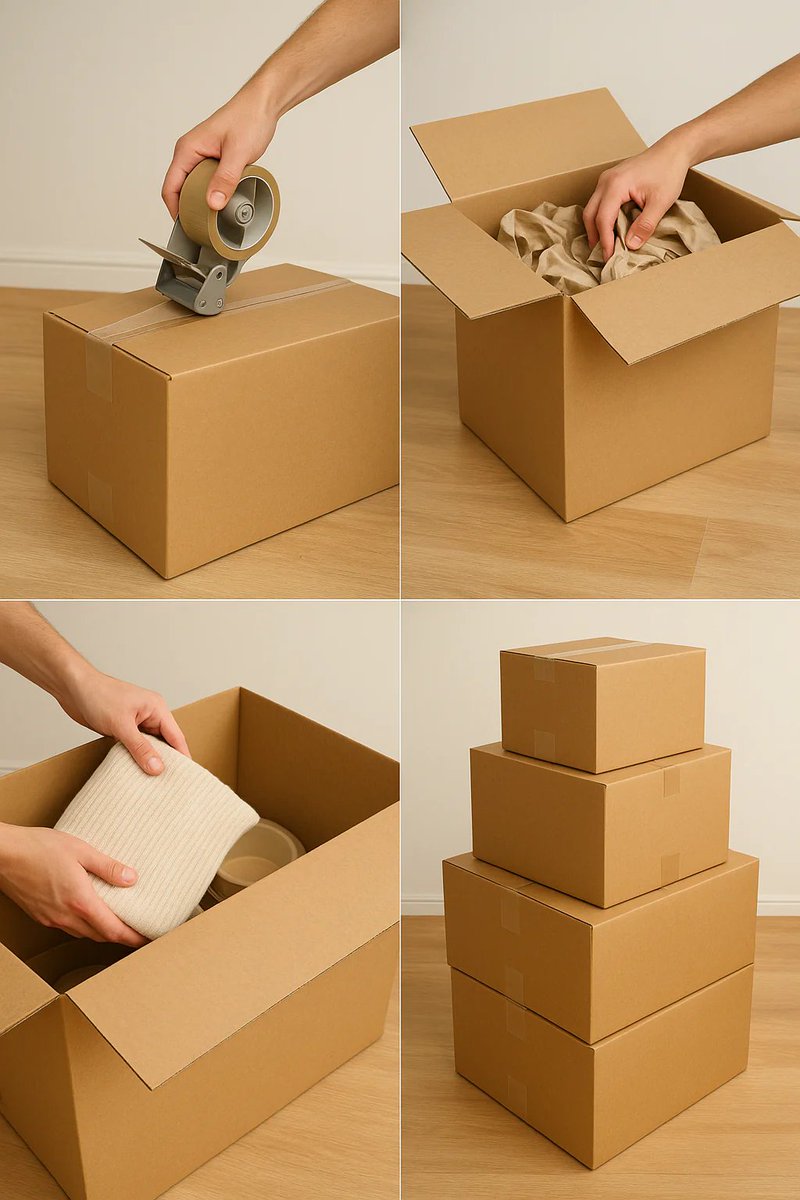 packingsoluk's tweet image. ✨ Pro moving tip: Tape box bottoms well to prevent breakage! 💪 Use strong packing tape and don’t overload the box. Your things will stay safe, even under a pile. 🏠🚚
👉 shorturl.at/8ujLj
#MovingTips #PackingSmart #StaySafe #EasyMove