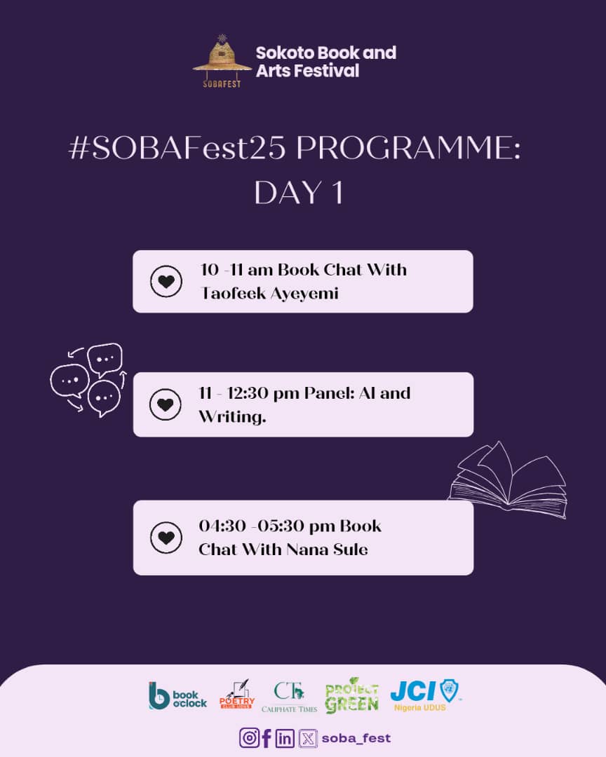 Sokoto Book And Arts Festival tweet media