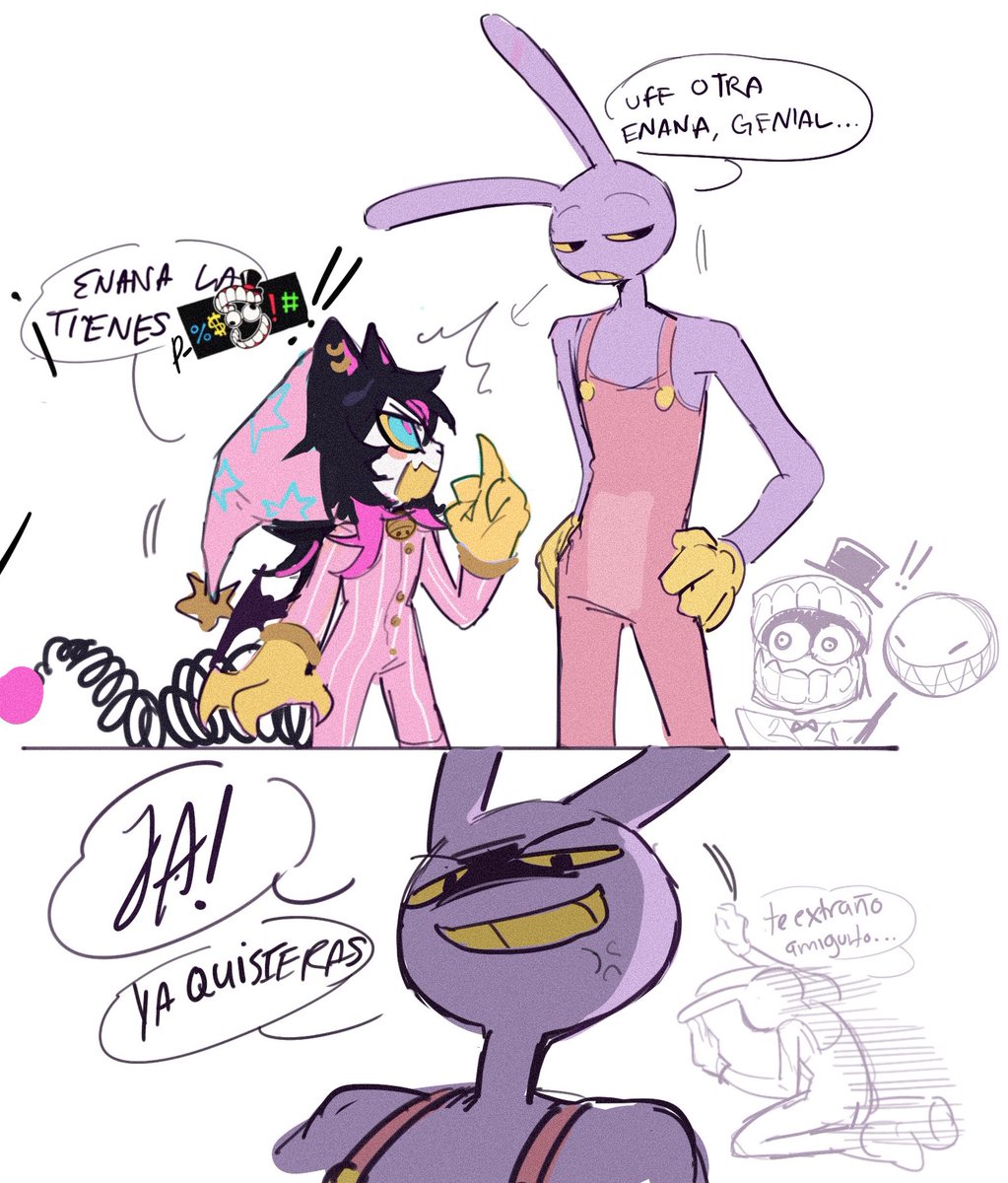 …….. oh sí me hice un insert….. porque tengo el poder y puedo………
#TheAmazingDigitalCircus #TADC #oc