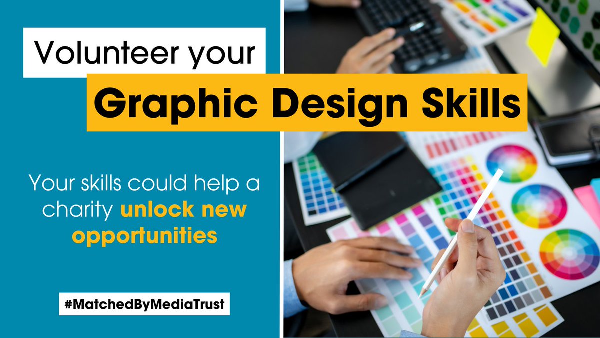 Looking to put your skills to meaningful use? 🌟

Our Volunteer Platform connects you with causes that truly make a difference. Whether you're passionate about marketing, filmmaking or strategy - there's a role for you!

Get #MatchedByMediaTrust today:
mediatrust.org/register/