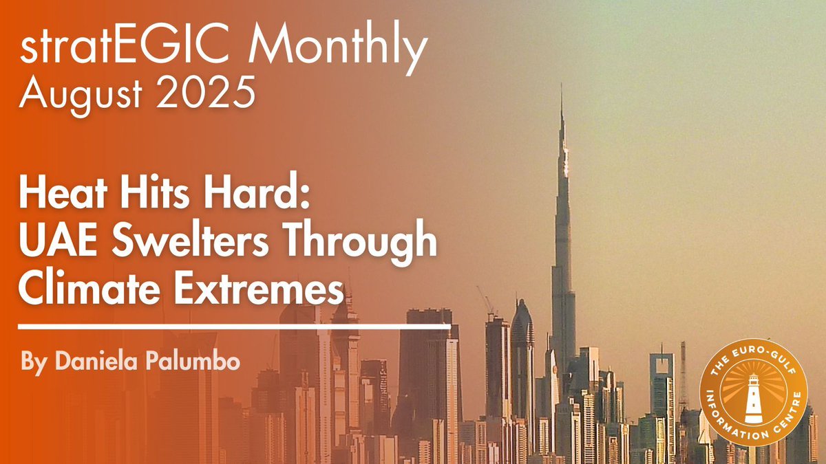 Our StratEGIC Monthly (August 2025) is officially out! 

Have a look at our recent analyses here⤵️ 
🔗 egic.info/monthly-strate…
