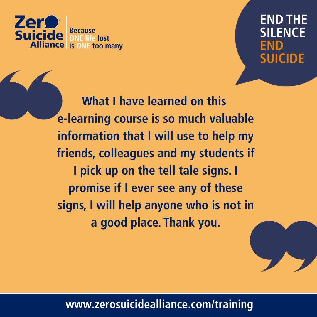 Zer0Suicide's tweet photo. #FeedbackFriday

Have you taken one of our free online training courses?

We'd love to get your feedback using our short online form below 👇

https://t.co/QkbU46km9f

#Feedback #TrainingFeedback #Friday #SuicideAwareness #SocialIsolation https://t.co/rDsXmkpeBN