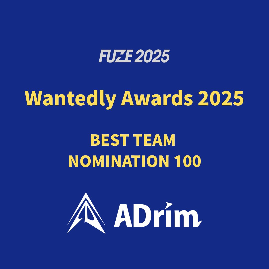 ADrim_PR's tweet photo. こんにちは！
この度、ADrimが Wantedly Awards 2025 の
【BEST TEAM NOMINATION 100（TEAM OF THE YEAR BEST 100）】にノミネートされました🎉
46,380社の中からトップ100に選んでいただけるなんて、本当に光栄です…！
いつもありがとうございます💖
#Wantedly #FUZE2025 #広報さんと繋がりたい https://t.co/iXN7ZTymKH