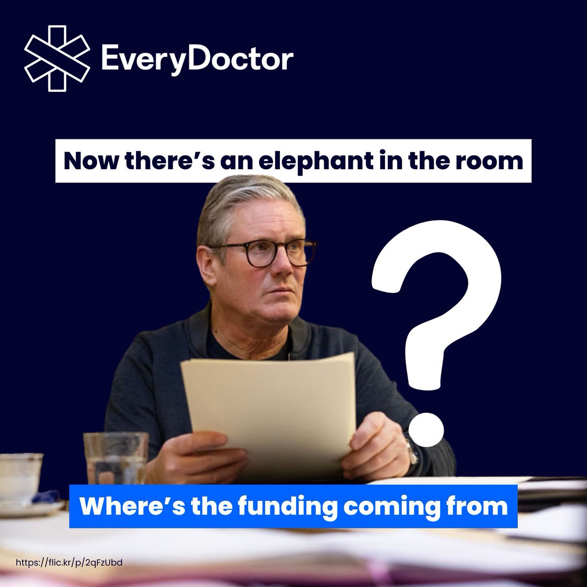 Since Labour released their 10-Year Health Plan, we’ve been asking: how much of it will be funded by private partnerships? 🚨

We think the public deserves to know.

Demand answers with us today → everydoctor.eaction.org.uk/show-us-the-mo…