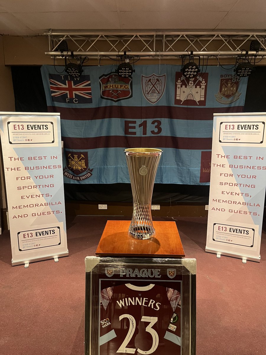 E13 Events (@e13events) on Twitter photo Tonight our 1st of many match day lives <a href="/batandballldn/">The Bat and Ball</a> with guest from 5-6pm <a href="/CarltonCole1/">Carlton Cole</a> with the tunes being provided before and after the match by <a href="/Centreforce883/">Centreforce Radio</a> โ๏ธ
We also have an old friend coming to have your photos with ๐ COYI โ๏ธ Tonight our 1st of many match day lives <a href="/batandballldn/">The Bat and Ball</a> with guest from 5-6pm <a href="/CarltonCole1/">Carlton Cole</a> with the tunes being provided before and after the match by <a href="/Centreforce883/">Centreforce Radio</a> โ๏ธ
We also have an old friend coming to have your photos with ๐ COYI โ๏ธ