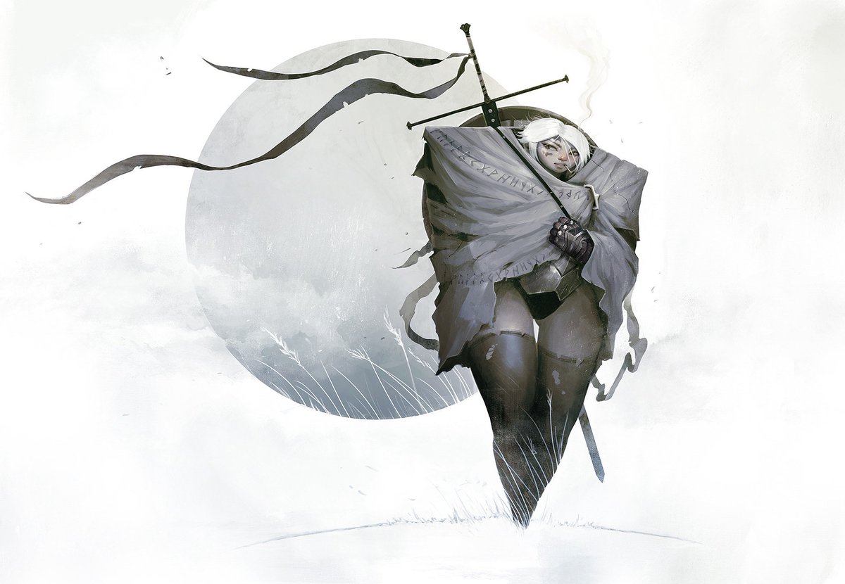 「The Bounty Huntress」|Alexandre Chaudretのイラスト