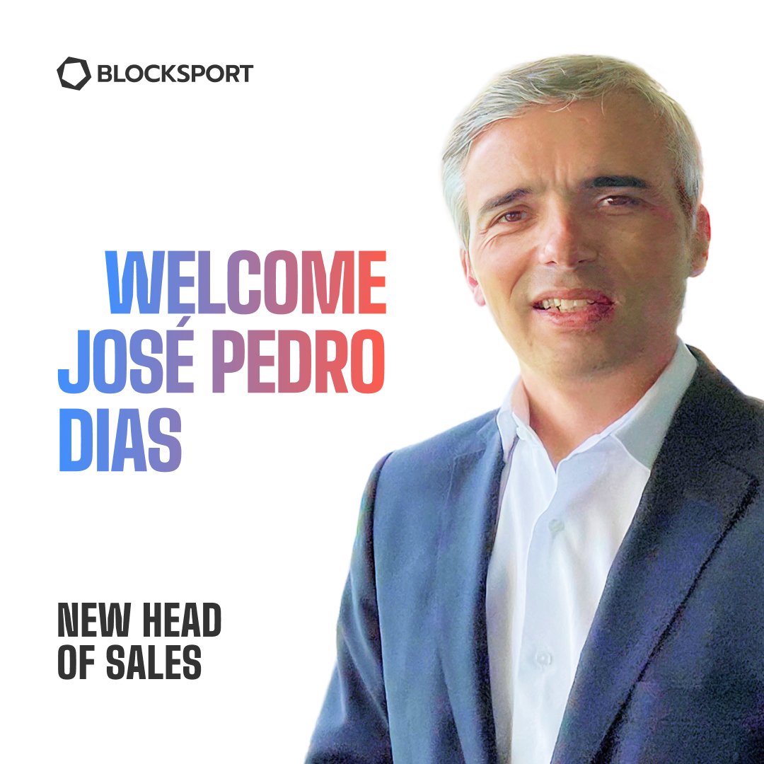 🚀 We’re excited to welcome a new leader to the Blocksport family!

Blocksport is proud to announce the appointment of José Pedro Dias as our new Head of Sales. With over 17 years of international experience across sports, technology, and telecommunications, José brings a proven