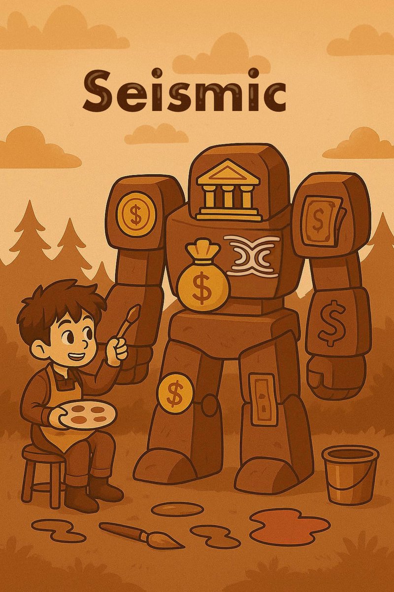 GM😎
As we mentioned earlier, Seismic will move our daily money needs (accounts, loans, payments) directly onto the blockchain. It will be Confidential, Safe, and Genuinely practical…
<a href="/SeismicSys/">Seismic</a>   #RockyFinans