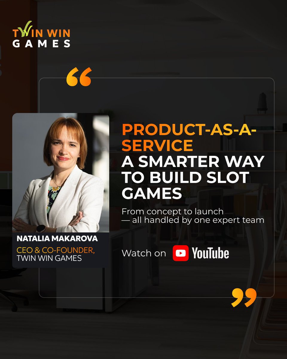 twin_win_games's tweet photo. Game studios waste time coordinating multiple vendors.

Our PaaS model fixes that → one partner from concept to launch (design, art, dev, QA).

🎥 Natalia Makarova explains: https://t.co/jbxMDFUV8T 

#SlotDevelopment #CasinoGames #GameArt https://t.co/S0uX4iOz9l