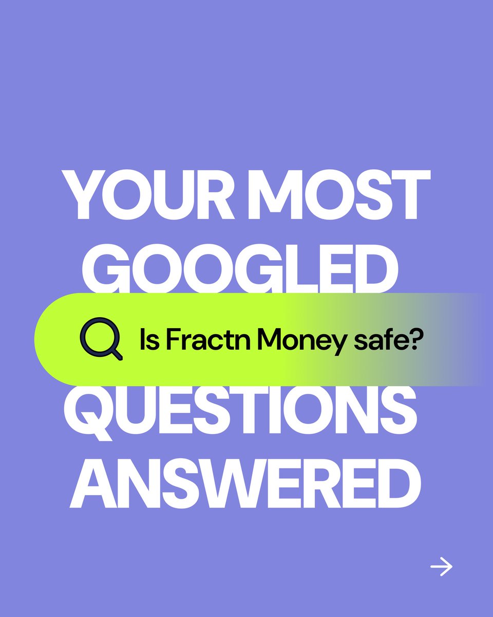 Fractn keeps your money and data safe, backed by NDPR compliance and a CBN banking license.