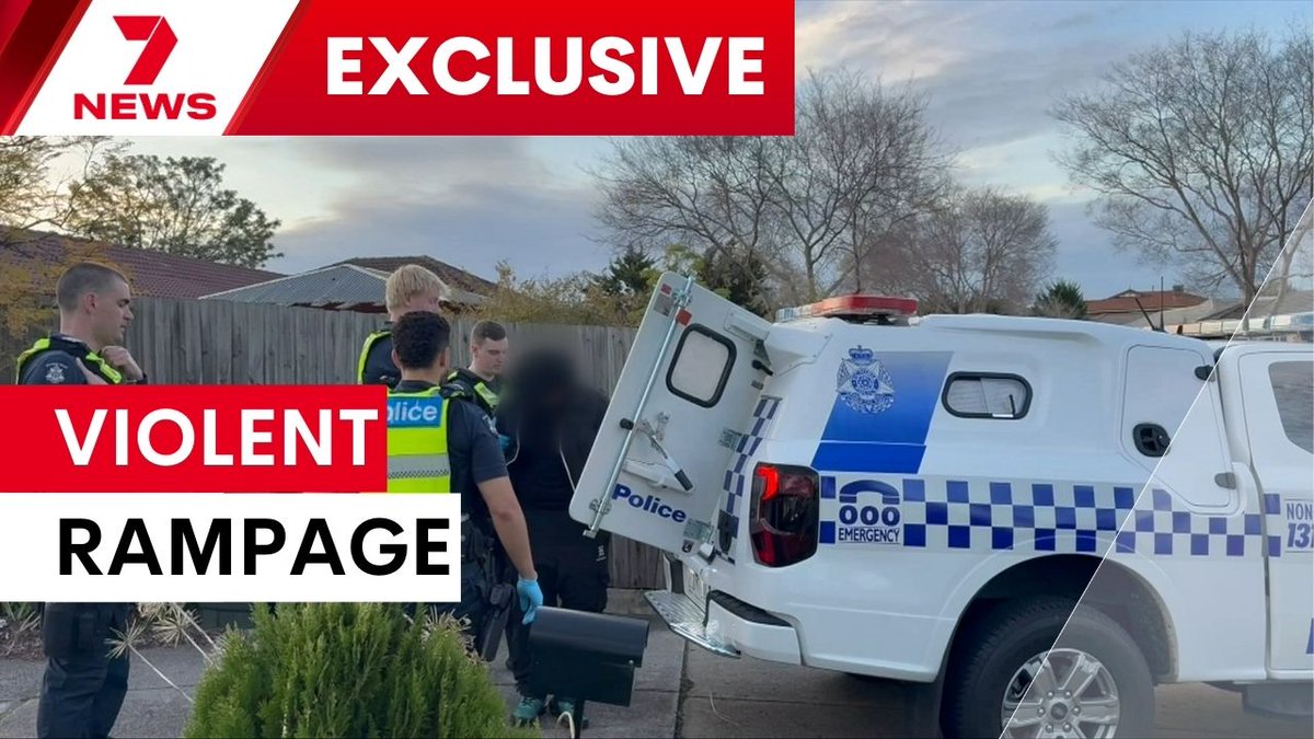 7NEWS Melbourne (@7newsmelbourne) on Twitter photo EXCLUSIVE: Two children have been arrested over a violent rampage in Melbourne’s west.
Witnesses say one was wearing his school uniform while threatening shopping centre staff with hammers. youtu.be/D3MwOwr6wH4 <a href="/jacstanley7/">Jacqueline Stanley</a> #7NEWS EXCLUSIVE: Two children have been arrested over a violent rampage in Melbourne’s west.
Witnesses say one was wearing his school uniform while threatening shopping centre staff with hammers. youtu.be/D3MwOwr6wH4 <a href="/jacstanley7/">Jacqueline Stanley</a> #7NEWS