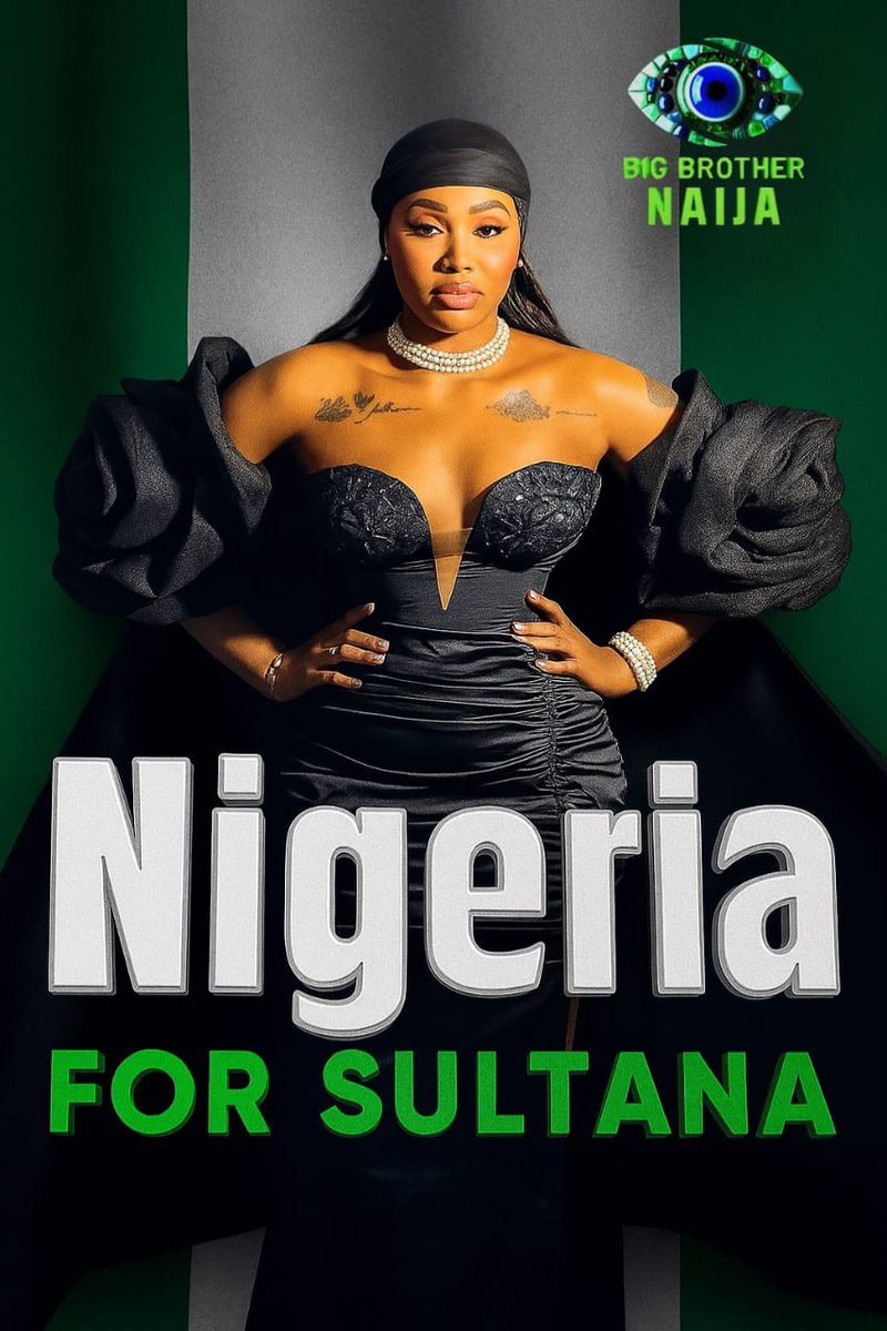 officialehii's tweet photo. Nigerians 🇳🇬, Ghanaians 🇬🇭, South Africans 🇿🇦, Ugandans 🇺🇬 … this is the time to rise for our Queen 👑
Represent your country proudly, represent as a Sultan 
Stand tall, vote strong, defend Sultana till the end! 
#SultanaForTheWin #BBNaija #SultanaFarida https://t.co/l91qJixrD2