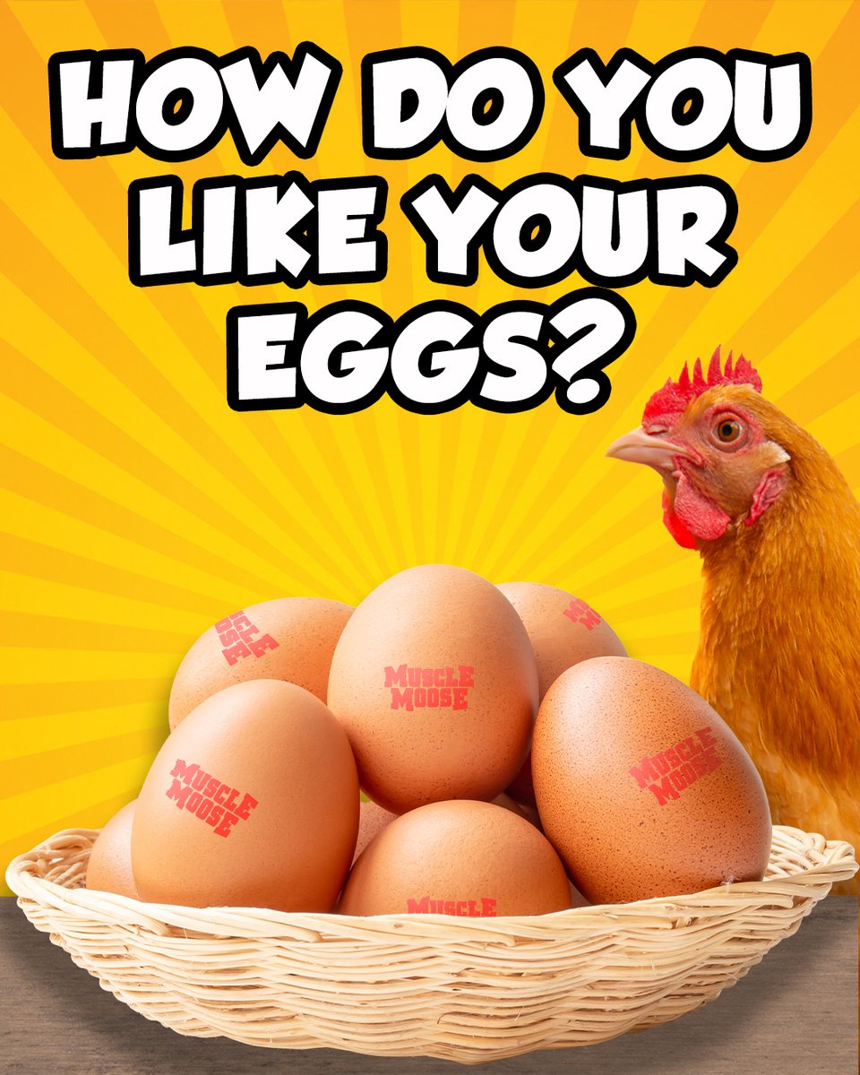 Boiled, scrambled, fried, poached, raw, sunny side up ?? 🥚🍳