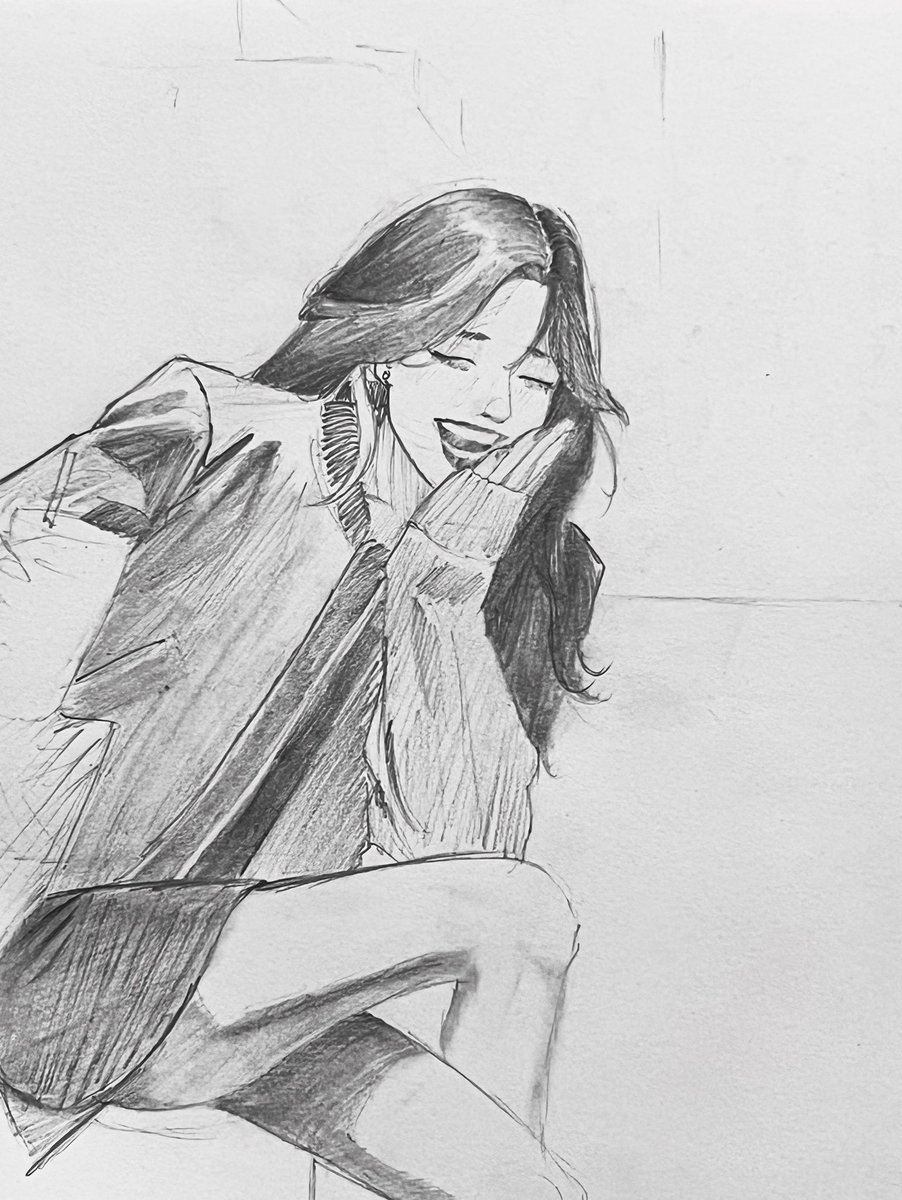 jasonsartdump's tweet photo. Full-ish body sketch

I wanted to challenge myself by drawing facial expressions, and I think this turned out okay

#art #artph #sketch #artmoots https://t.co/pJytV0OzMO
