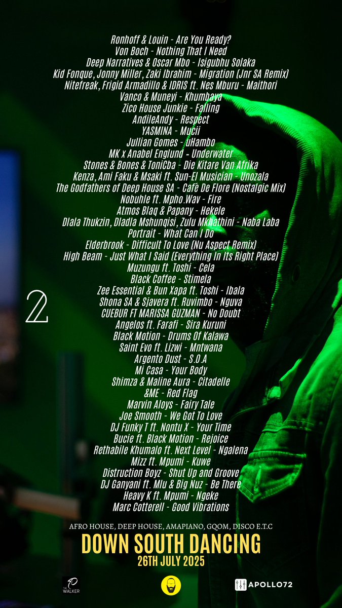 The oontz is coming in hot this Friday with tracks from <a href="/KABZA/">Kabelo Moshapalo</a> <a href="/kelvinMomo_/">Kelvin Momo</a> <a href="/DacapoSA/">Da Capo</a> <a href="/azanaofficial_/">Azaná</a> <a href="/HeavykDrumboss/">HEAVY-K</a> <a href="/iddaziz/">idd aziz</a> etc. Plug in, listen and update those playlists.
mixcloud.com/djaothewalker/… 

#yourdjsjdj