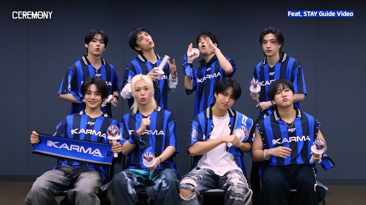 Stray Kids(스트레이 키즈) "CEREMONY" (Feat. STAY) Guide Video

youtu.be/DlCSHozfl04

Listen to "KARMA" now🏆
stray-kids.lnk.to/KARMA

#StrayKids #스트레이키즈
#KARMA
#CEREMONY
#StrayKidsComeback
#YouMakeStrayKidsStay