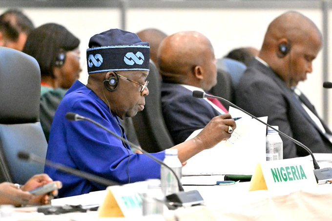tvcnewsng's tweet photo. President Bola Ahmed Tinubu has declared that Nigeria’s rise to its rightful place among nations has begun, assuring citizens abroad that reforms are stabilising the economy and opening new opportunities.

https://t.co/lmRuIyYAwR https://t.co/FxCUFponLs
