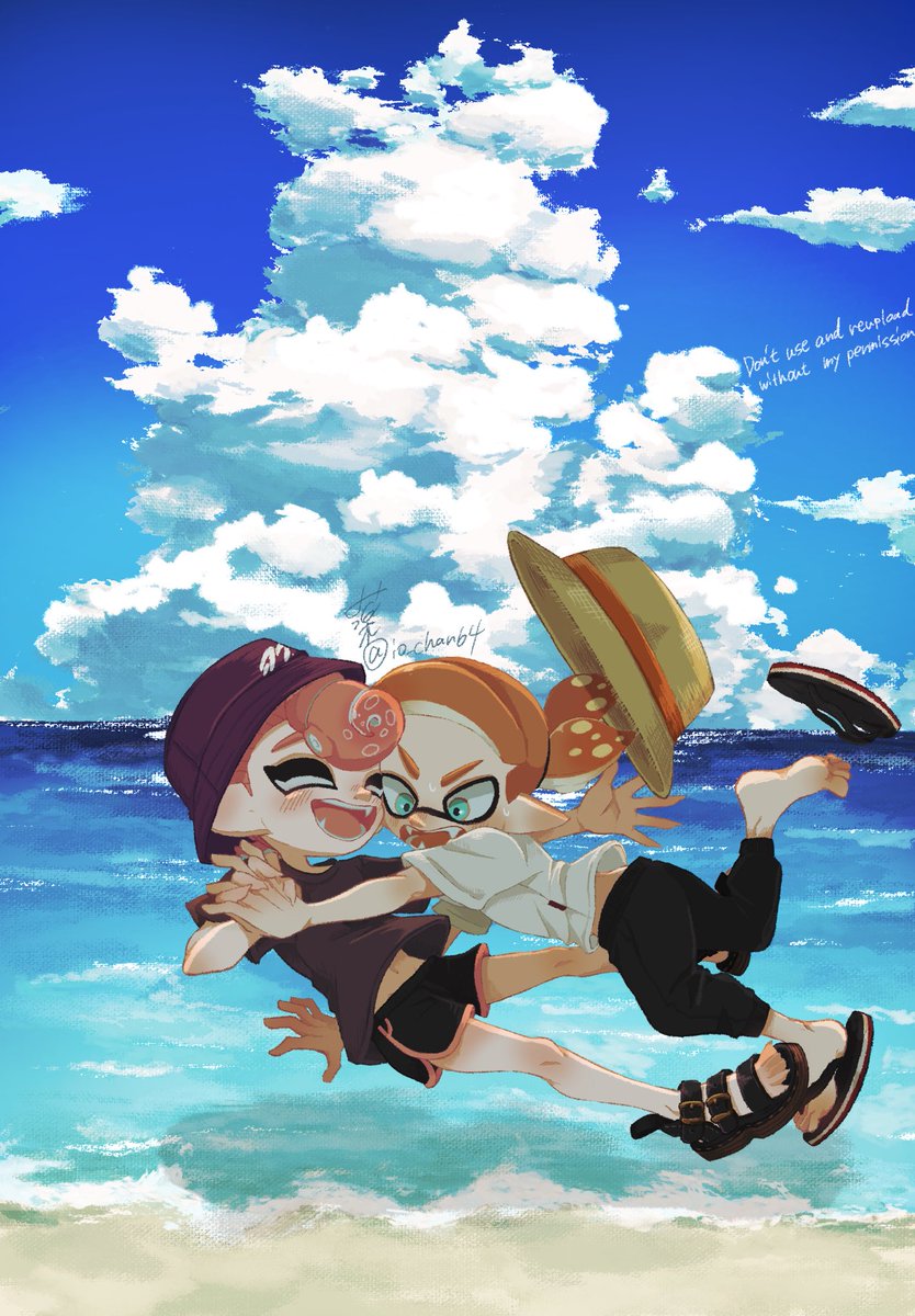 io_chan64's tweet photo. 早く入ろ！ https://t.co/dQUorYQiar