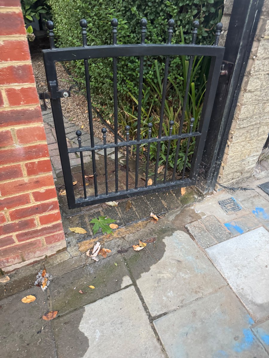 Dear <a href="/thameswater/">Thames Water 💧</a> <a href="/lambeth_council/">Lambeth Council</a>  - given the national water shortage, please could you do something about the leak at 53 Valleyfield Road which is now a slip hazard. A neighbour told me she had seen workmen digging last week but water is still gushing out. #droughtsupport