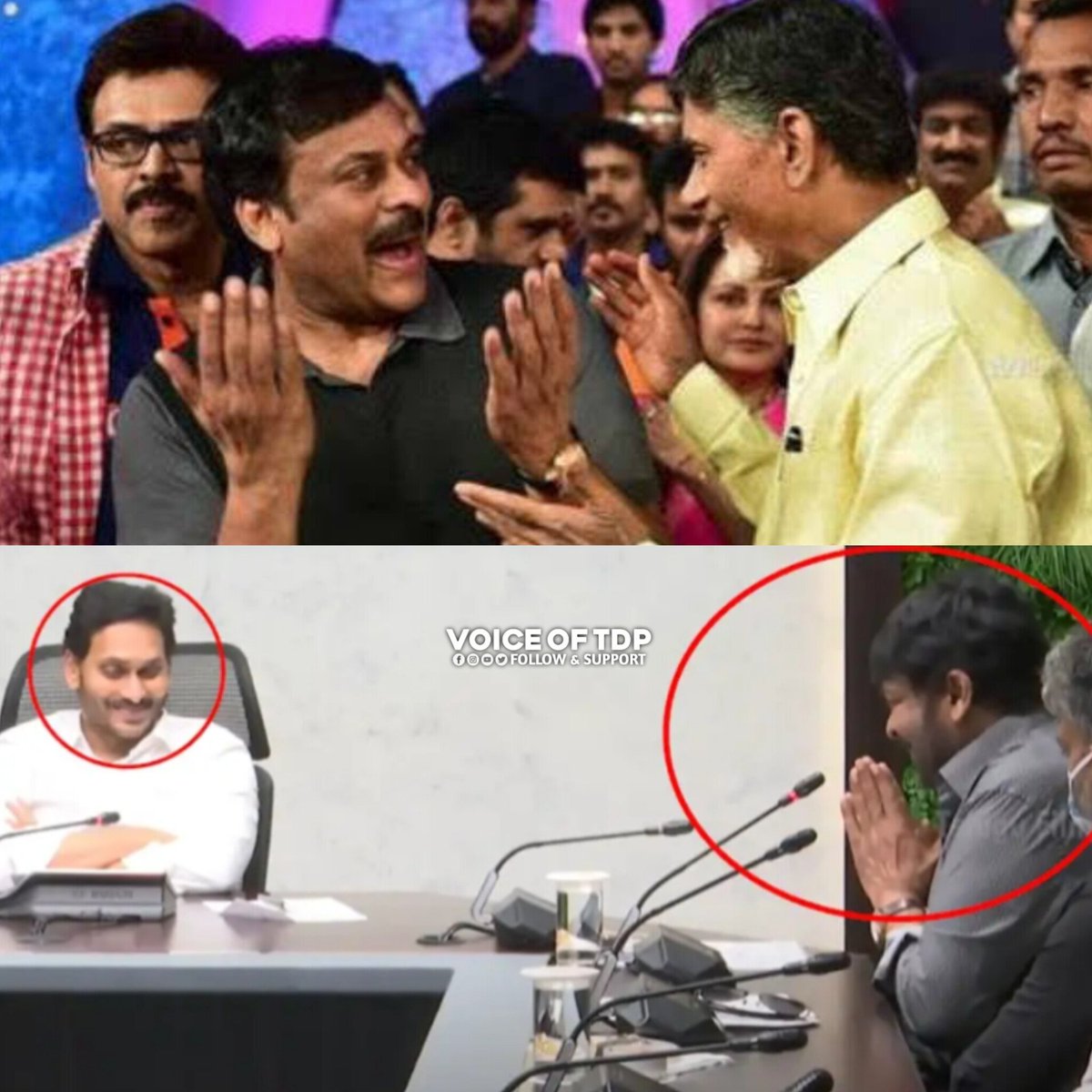 Voice_of_Tdp's tweet photo. Feel the difference !!

Happy birthday bosssuuuu @KChiruTweets ❤ https://t.co/umfInIbpZL