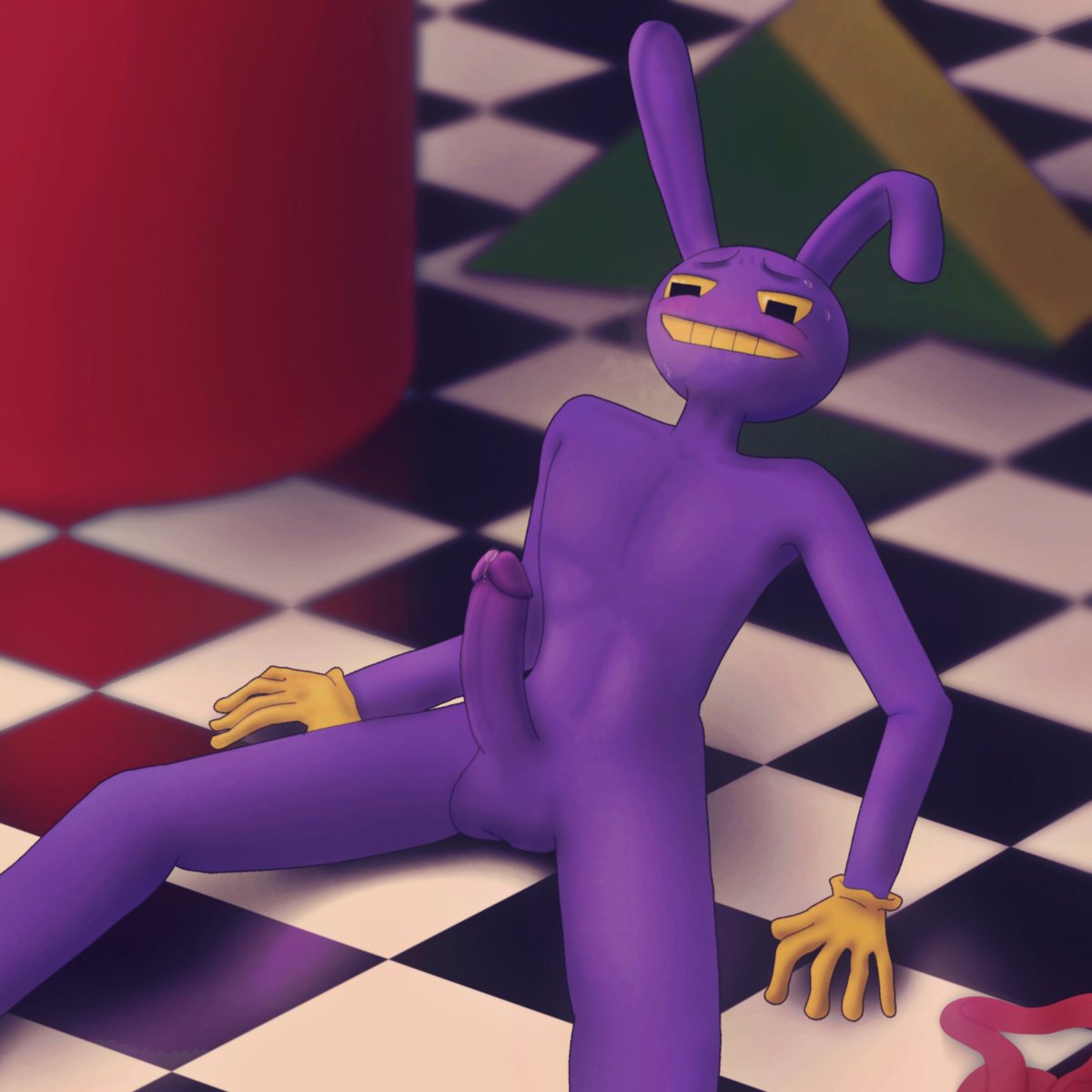 animation_simp's tweet photo. While the rest of the team are on an adventure, you and Jax found a glitch and decided to make the most of it...

🐰👾🍆

#NSFW #TADC #jaxTADC #digitalart #hjob #furryartwork https://t.co/NewhVQ6io4
