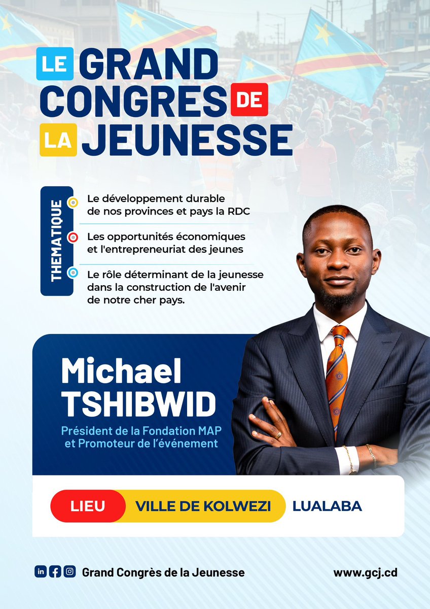 Rien de tout ce qui est grand n'est facile.
Alors à très bientôt pour le GRAND CONGRÈS DE LA JEUNESSE