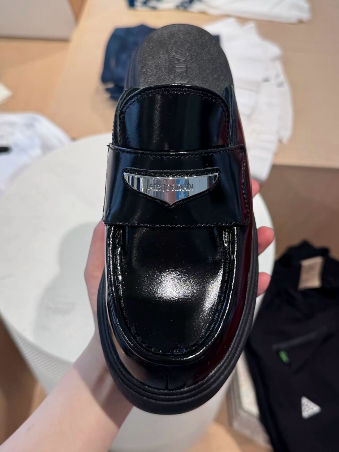 Air Jordan ブラック ローファー Fullress on X: 