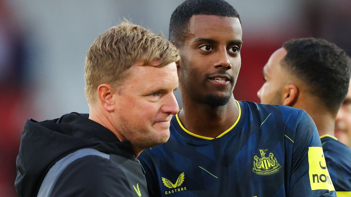 🙋🏻‍♂️ Can Alexander Isak and the #NUFC fans repair their relationship? 

Eddie Howe: 
🗣️ Yes, I believe they can. The fans will always react to the way a player plays. There is always two sides to a story. My job is to support him and care for him, and we will see where we are in a