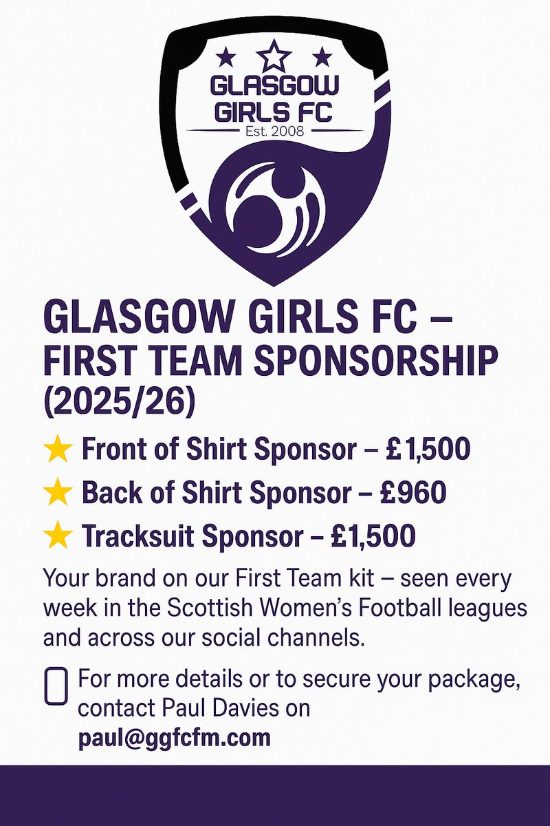Glasgow Girls FC tweet media