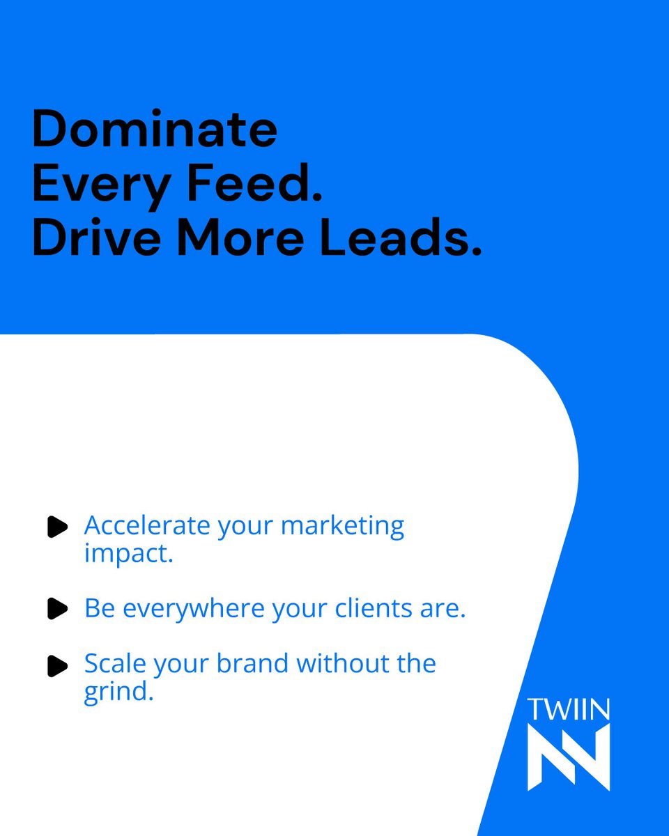 AiTwiin's tweet image. ⏳ Your Time Is Precious
With TWIIN, skip the long hours of shooting, editing &amp;amp; re-editing get social media–ready formats in minutes.

🚀 Create smarter, not harder.
👉 That’s the TWIN Effect.
Start today at aitwiin.com

#ContentCreationMadeEasy #RepurposeContent