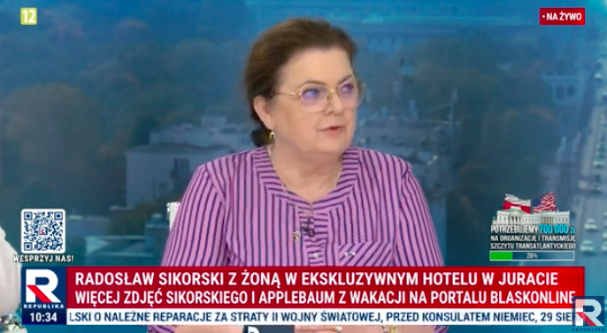 RepublikaTV's tweet photo. #PO9 | Renata #Beger: (...) myślę, że na stanowisku ministra obrony narodowej powinien stać specjalista, a nie lekarz.
#tvrepublika #włączprawdę https://t.co/Tg0OsUOv9z