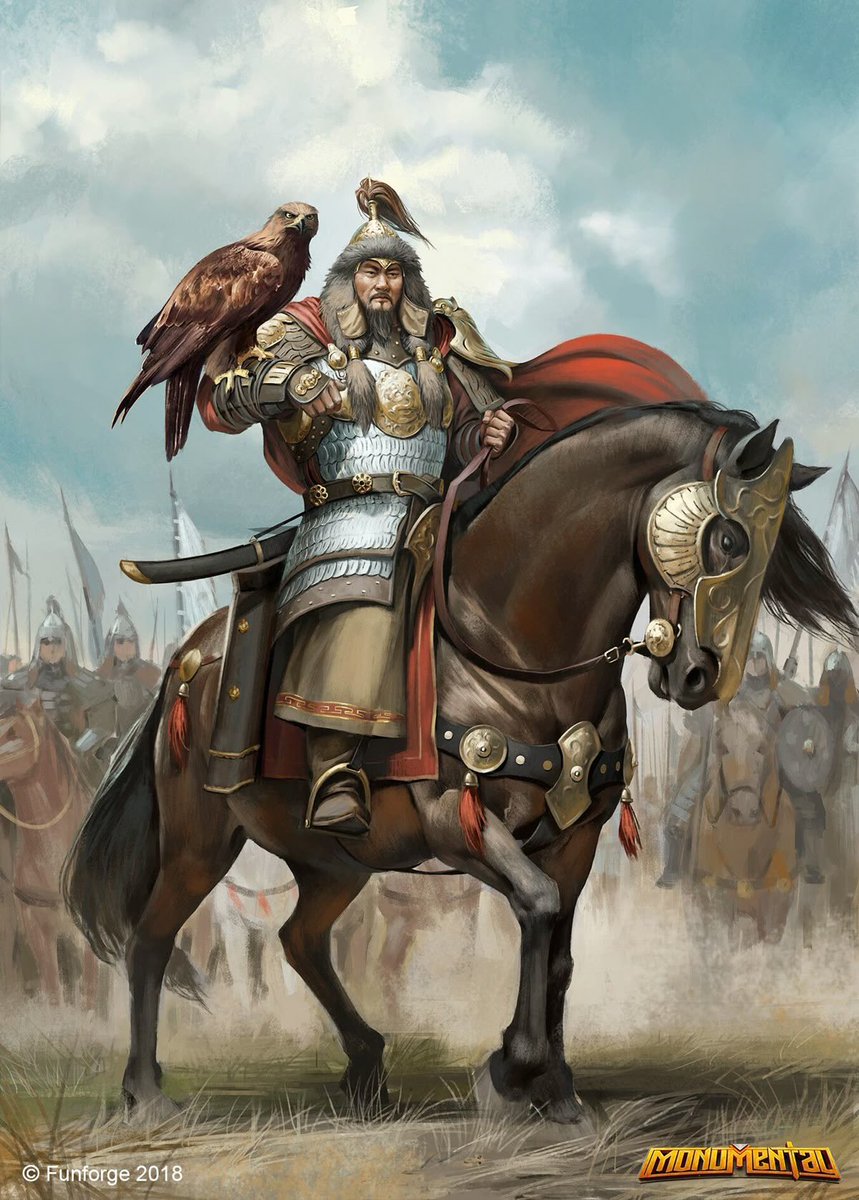 nonregemesse's tweet photo. Who was the greater warrior and commander? 

Richard the Lionheart 

or 

Genghis Khan https://t.co/8d23A3lG0H