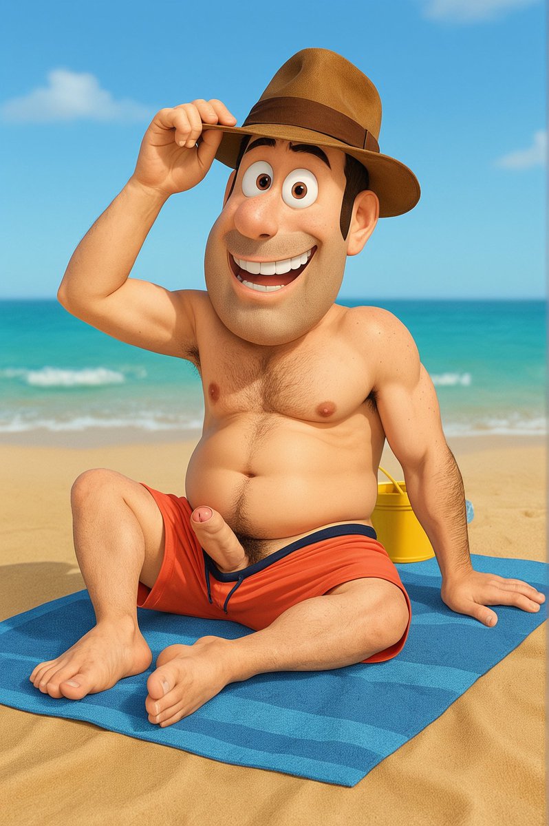 PitotesAI's tweet photo. Tadeo en la playa... es un patoso y no vio que se le salió #yaoi #AIart #nsfw #AIboy #GayAI #AIGay #aigaypics #AIArtwork #AIArtworks #AIart_bl #tensor #tensorai #tensorart #R18 #TadeoJones https://t.co/iool4IWRvw