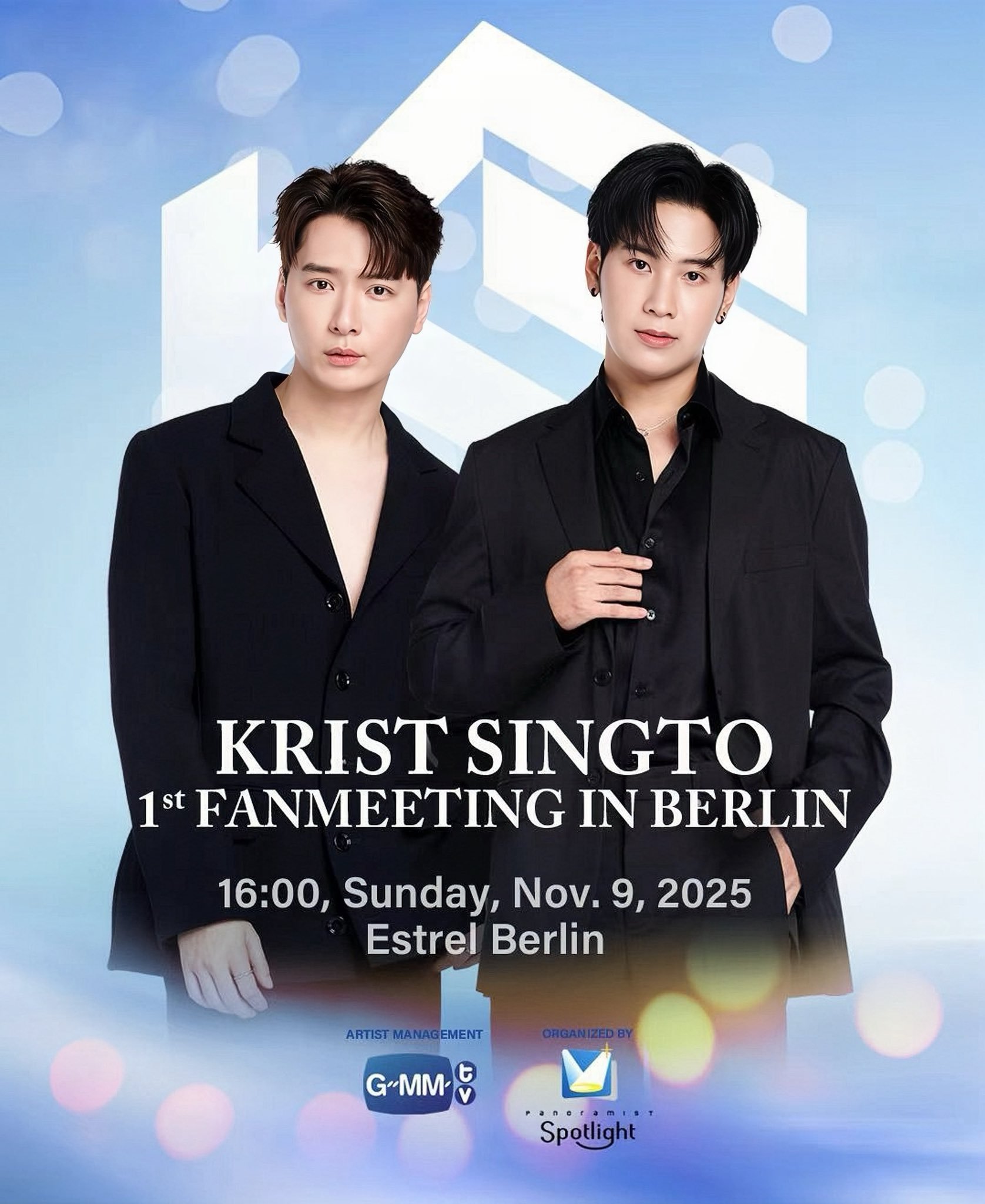 サインあり】KRIST SINGTO 1ST FAN MEETING ポスター