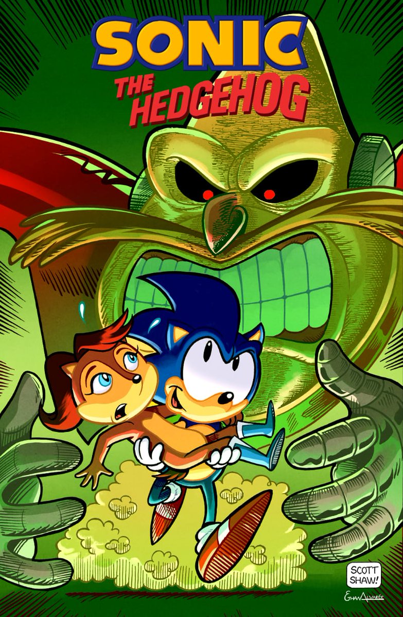 The original 1992 SONIC mini-series is getting the full remaster and recolor treatment. Ethan has outdone himself in my opinion, but I welcome everyone's comments good, bad and/or indifferent.