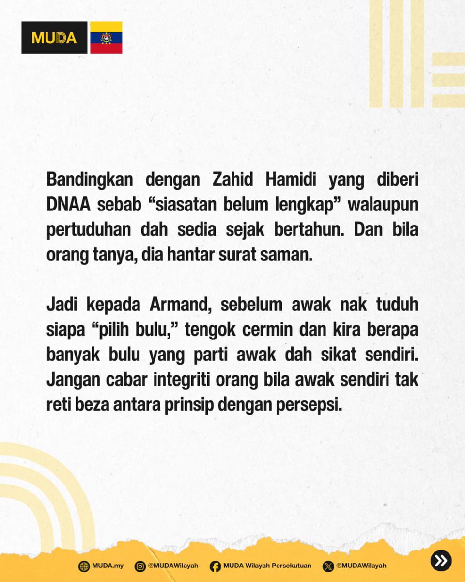 Parti MUDA Wilayah Persekutuan tweet media