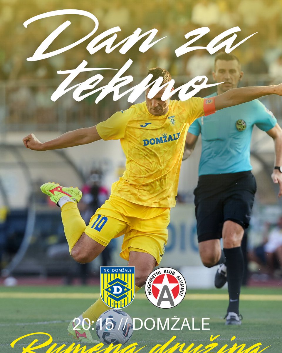 Dan za tekmo 🆚 Aluminij.

#rumenadruzina