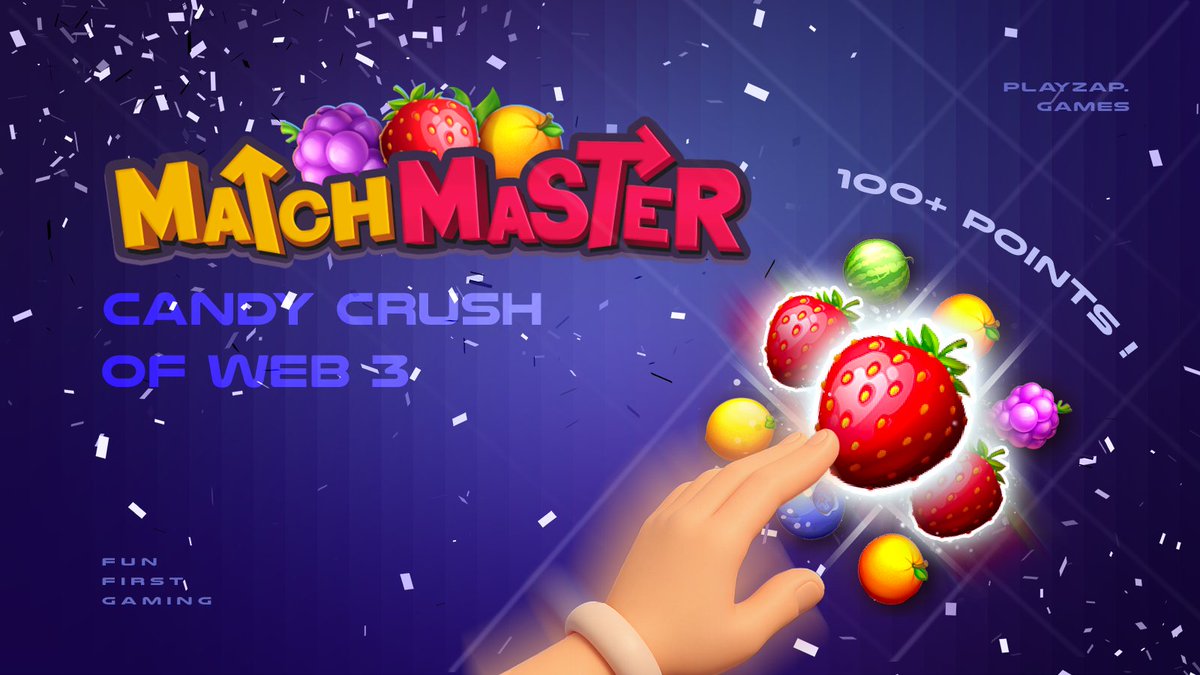 Billions played Candy Crush with no rewards but in Web3, Match Master on PlayZap is already letting players turn skills into rewards by winning $PZP every match they play. 💎

🎮 Skill-based match-3 battles
🏆 Leaderboards with real stakes
💰 Rewards you truly own

The world’s