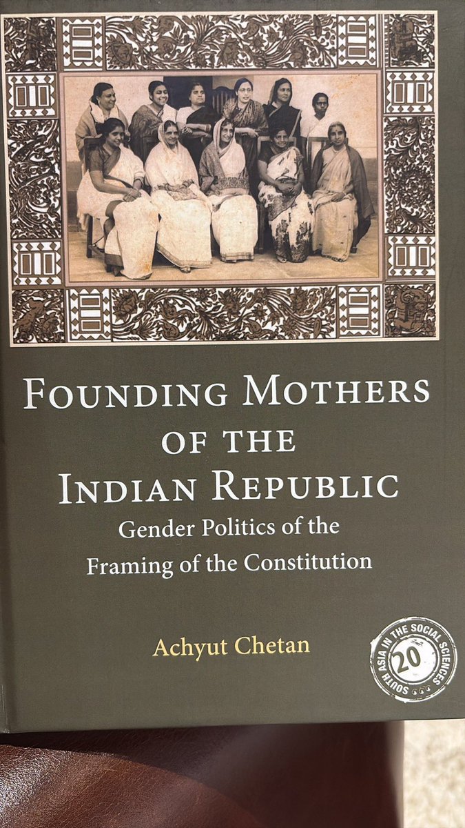sidsinstinct's tweet photo. Founding Mothers of the Indian Republic , Out of 299 members of the constitution,Only 15 were women Despite Few In Numbers, but their impact was so Significant.
Promoting Women in the Constitution Assembly like Hansa Mehta, Durga bai Deshmukh, Renuka Ray Purnima Banerji &amp; So On. https://t.co/EHFaPRRx1b