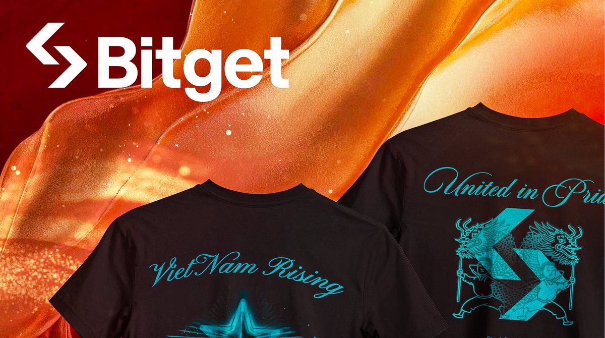 bitgetvietnam's tweet image. 🇻🇳 Ra mắt BST Vietnam Rising – Bộ merch Bitget độc quyền kỷ niệm Quốc Khánh - Tri ân người dùng Việt Nam ❤️ 

Kỷ niệm 80 năm Độc Lập, Bitget ra mắt BST “Vietnam Rising” lấy cảm hứng từ các hoạ tiết đậm chất Việt để dành tặng cộng đồng Bitget Vina Anh Em…