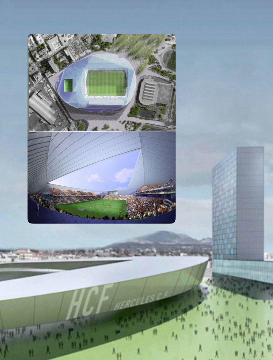 Alguien más se acuerda de este proyecto para el estadio José Rico Pérez lanzado en 2008 por la Empresa Aligestión Integral S.L la cual pertenece a Enrique Ortiz.
#ricoperez #sosricoperez